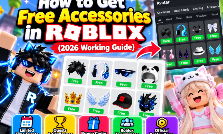 How to Get Free Accessories in Roblox (2026 Working Guide)
