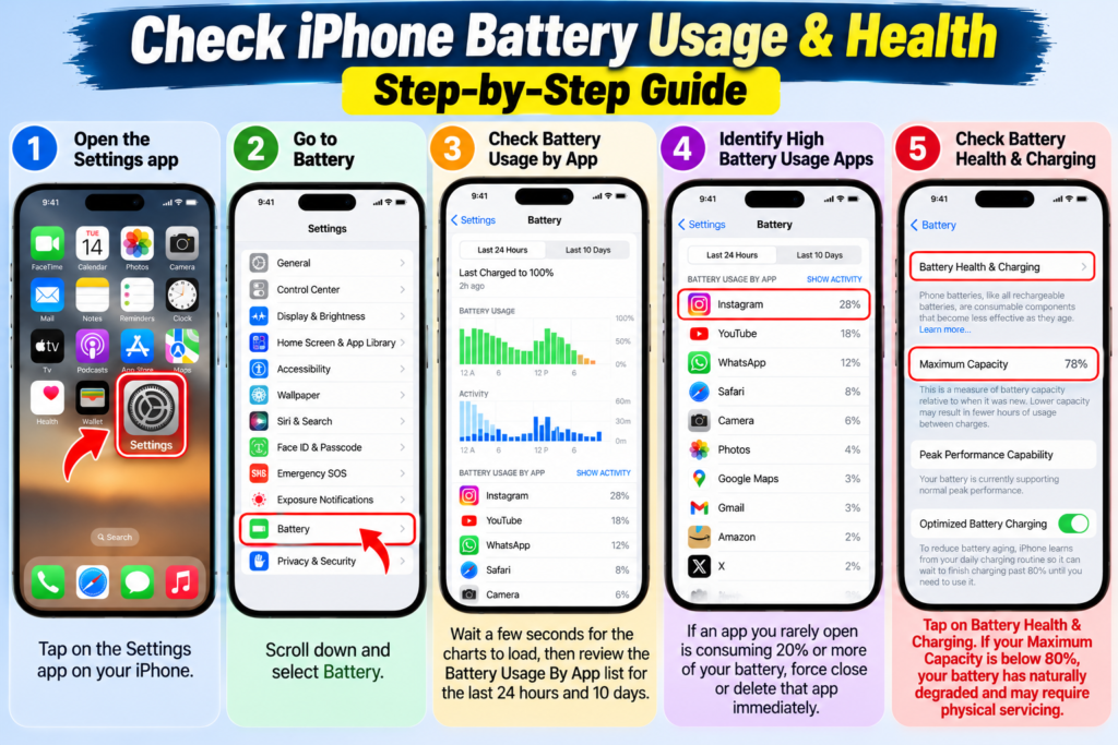 Fix iPhone Battery How to Fix iPhone Battery Draining Fast