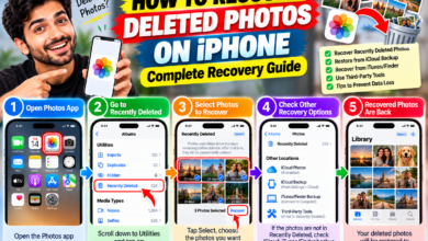How to Recover Deleted Photos on iPhone (Complete Recovery Guide)