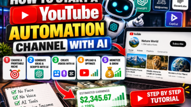 How to Start a YouTube Automation Channel with AI